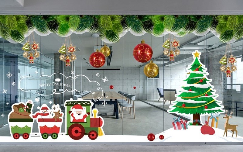 Bạn đang tìm kiếm một cách đơn giản nhưng tuyệt đẹp để trang trí cửa hàng hoặc văn phòng của mình cho Giáng sinh? Hãy xem decal dán kính Giáng sinh, chúng sẽ làm cho không gian của bạn trở nên tuyệt vời hơn bao giờ hết!