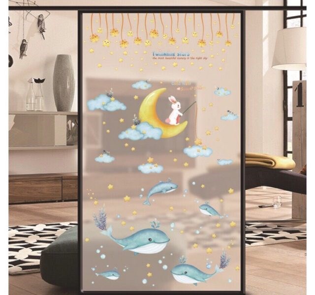 399 mẫu decal dán kính 2 mặt đẹp, sang trọng nhất hiện nay
