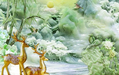 Tranh ngọc 3D dán tường là gì? Mẫu nào đẹp? Mua ở đâu uy tín?