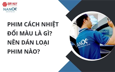 Phim cách nhiệt đổi màu là gì? Nên dán loại phim nào?