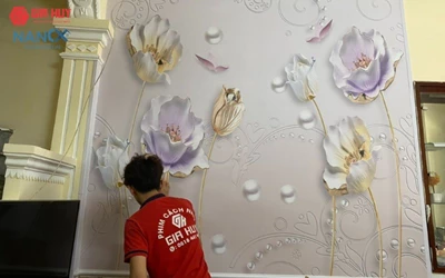 5 cách bóc giấy dán tường cũ và thay mới tại nhà cực đơn giản