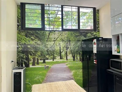 Thi công tranh dán tường 3D tại Ngõ 159 Chùa Láng