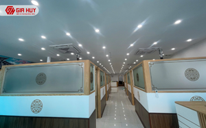 Dự án thi công decal mờ in UV cho quán ăn tại Thái Nguyên