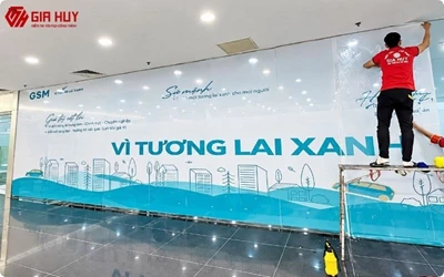 Xưởng in decal dán kính quảng cáo chuyên nghiệp, giá rẻ