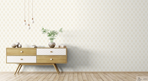 Giấy dán tường họa tiết lượn sóng - Mã 6814 2