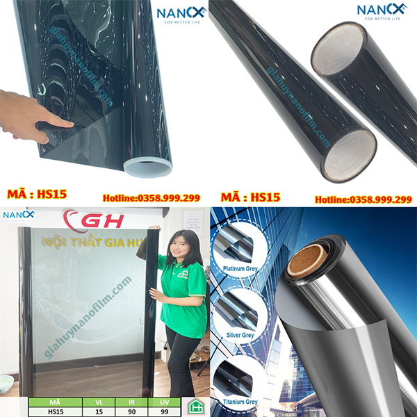 Film cách nhiệt Hàn Quốc HS15