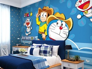 Giấy dán tường hoạt hình Doreamon 2