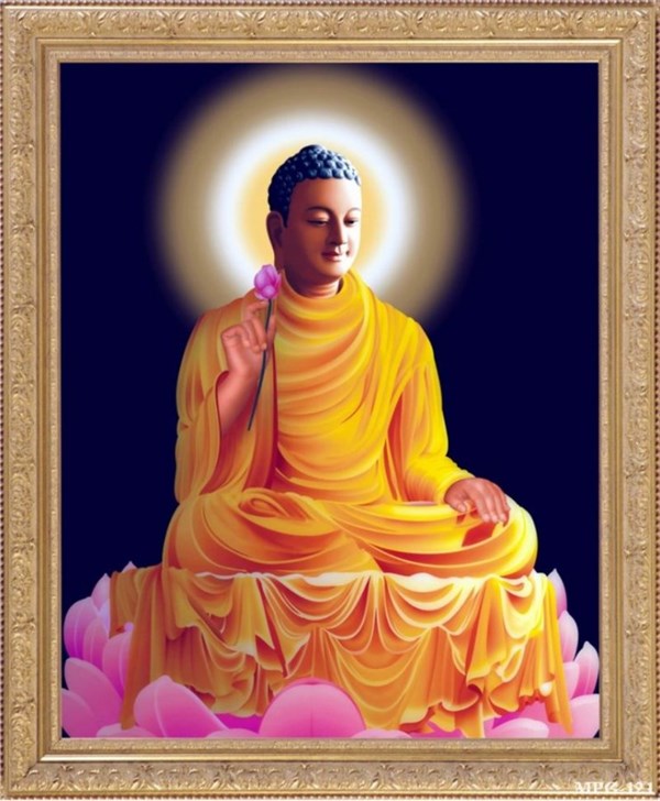 Tranh dán tường phòng thờ - Tranh Phật đẹp