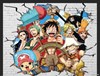 Tranh dán tường cho bé One Piece M20-9013