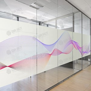 Decal dán kính 3D in UV trên nền decal mờ 2