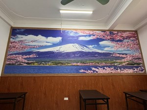 Tranh dán tường 3D phong cảnh thiên nhiên 2