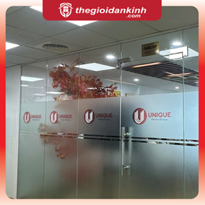 Decal mờ in theo yêu cầu