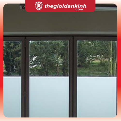 Giấy dán kính mờ trơn cao cấp