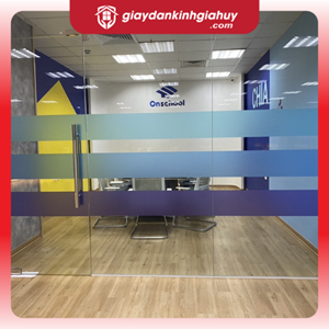 Giấy dán kính mờ kẻ line in màu