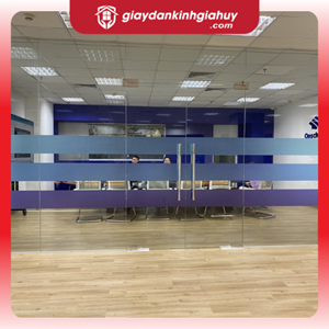 Giấy dán kính mờ kẻ line in màu 2