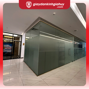 Decal mờ cho văn phòng