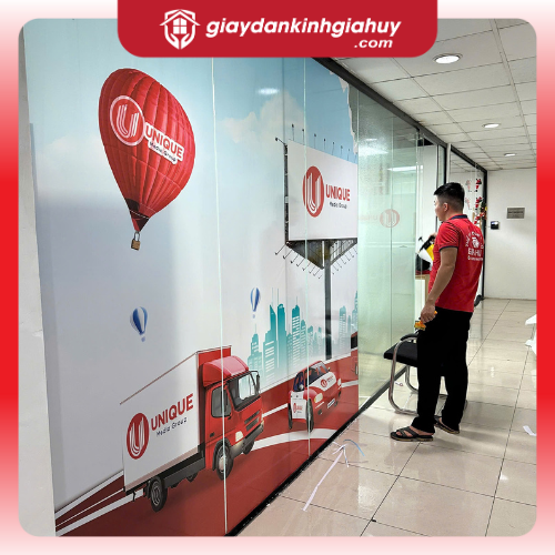 Decal mờ in theo yêu cầu