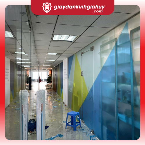 Decal mờ in hoạ tiết kích thích thị giác