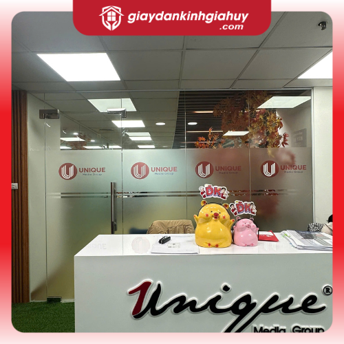 Decal mờ in theo yêu cầu