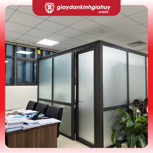 Giấy dán kính mờ trơn cao cấp