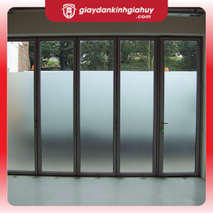 Giấy dán kính mờ trơn cao cấp 2