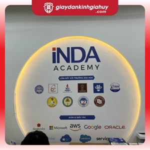 Tranh dán tường in hoạ tiết theo yêu cầu cho văn phòng 2