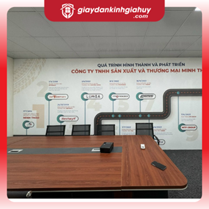 Tranh dán tường khổ lớn in theo yêu cầu cho văn phòng