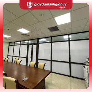 Decal PVC trắng sữa dán kính loại dày (Decal trắng) 2