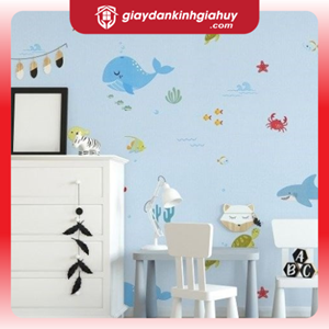 Giấy dán tường Hàn Quốc ALBANY - 6827