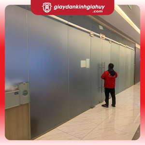 Decal mờ in logo hoạ tiết theo yêu cầu( Mẫu_06) 2