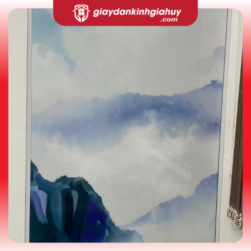 Decal mờ kẻ line in hoạ tiết