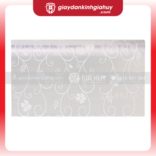 Giấy dán kính dây leo trắng - Mã A9