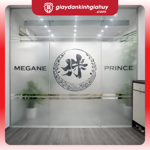 Mẫu decal kính mờ phòng họp hiện đại