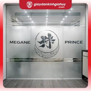 Mẫu decal kính mờ phòng họp hiện đại