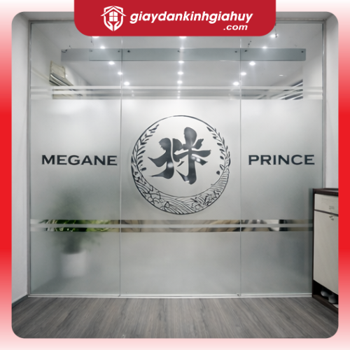 Mẫu decal kính mờ phòng họp hiện đại