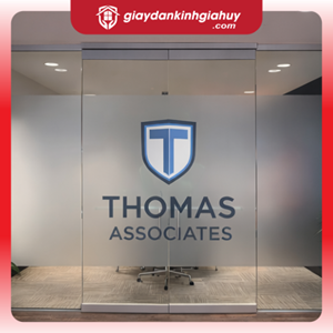 Mẫu Decal Mờ Dán Kính Văn Phòng Hiện Đại 2