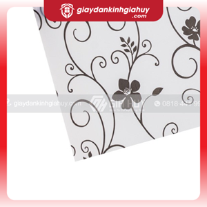  Giấy dán kính trang trí dây leo đen - Mã A10 2