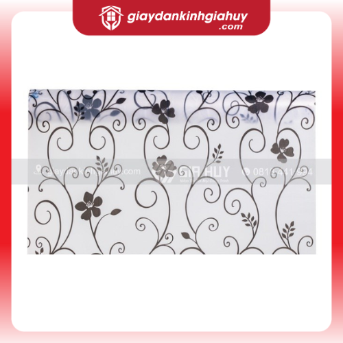  Giấy dán kính trang trí dây leo đen - Mã A10