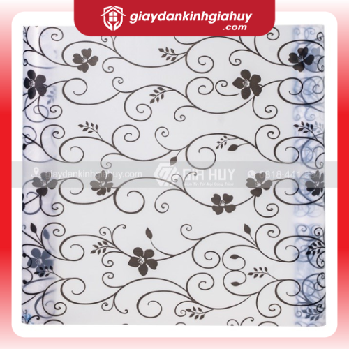  Giấy dán kính trang trí dây leo đen - Mã A10