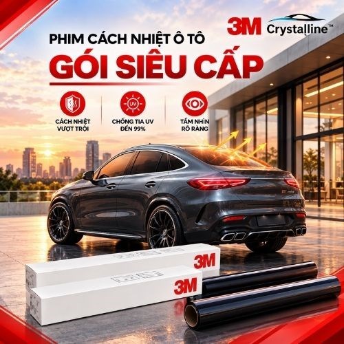 Phim cách nhiệt ô tô 3M gói Cao cấp