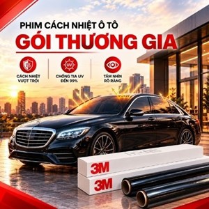 Phim cách nhiệt ô tô 3M gói Thương gia