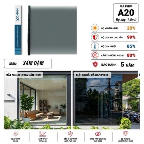 Phim cách nhiệt Hàn Quốc A20