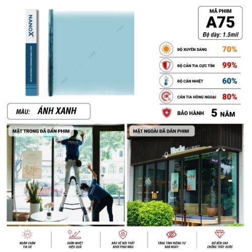 Phim cách nhiệt Hàn Quốc A75