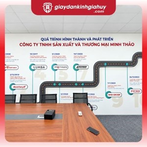 Tranh dán tường khổ lớn in theo yêu cầu cho văn phòng