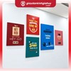 Tranh dán tường in slogan theo thiết kế cho văn phòng