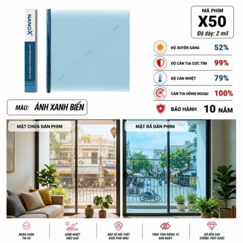 Phim cách nhiệt Hàn Quốc X50
