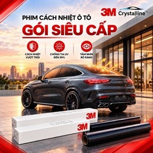 Phim cách nhiệt ô tô 3M gói Siêu cấp
