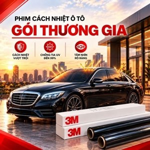 Phim cách nhiệt ô tô 3M gói Thương gia