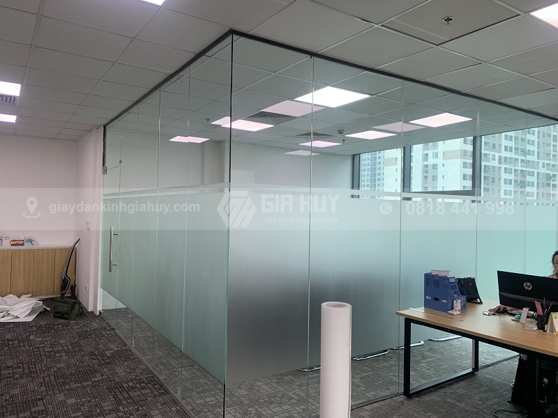 decal dán kính mờ