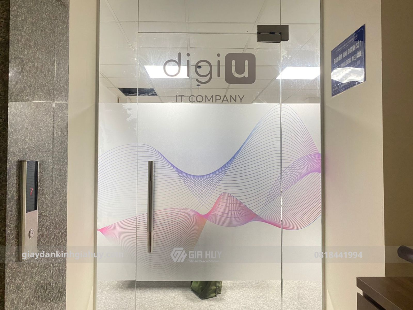 decal mờ in theo yêu cầu